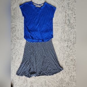 Skirt and shirt set